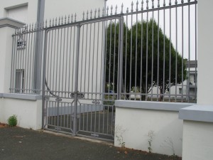 Grille du château de l'Epinay
